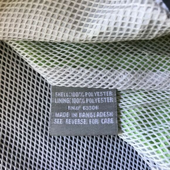 Dunlop Womens Jacket Gray Green Athletic Small Full Zip 100% Polyester - Picture 4 of 6